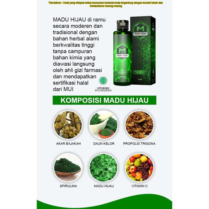 

Promo Terbatas Madu Hijau Herbal Asam Lambung Membantu Meredakan Gangguan Lambung Aman
