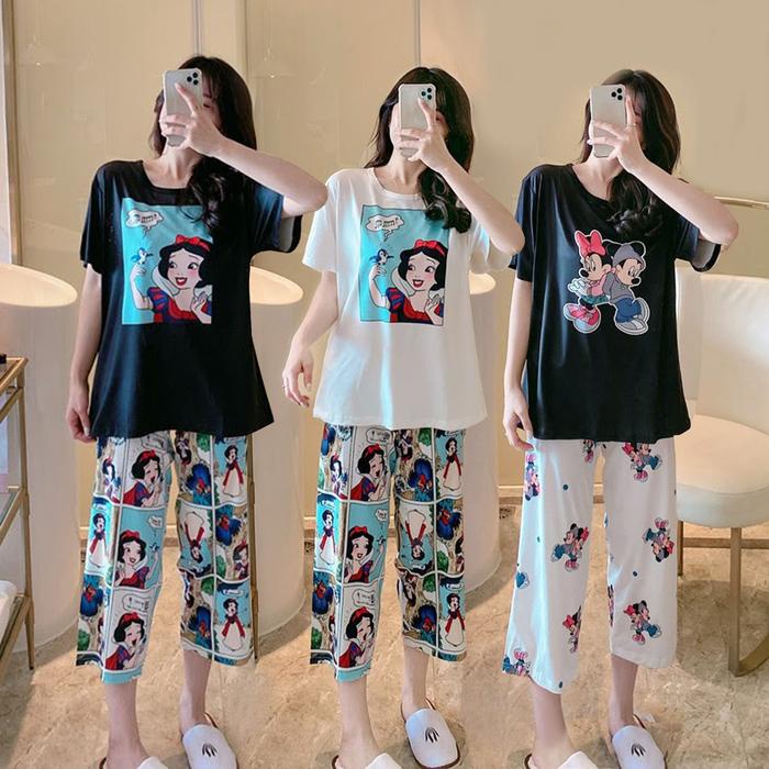 Piyama Import Motif Kartun Baju Tidur Import Wanita Baju Tidur Anak Remaja Piama Wanita Import