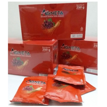 

Agneta Red Wine Original isi 20 sachet original kesehatan tubuh