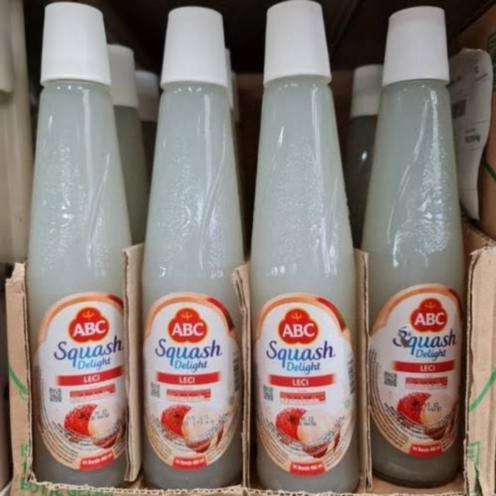 

\NEW/ Sirup ABC Leci Squash 450 ml 1Dus isi 12 botol