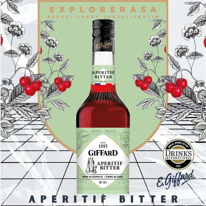 

Giffard syrup Bitter concentrate 1 liter