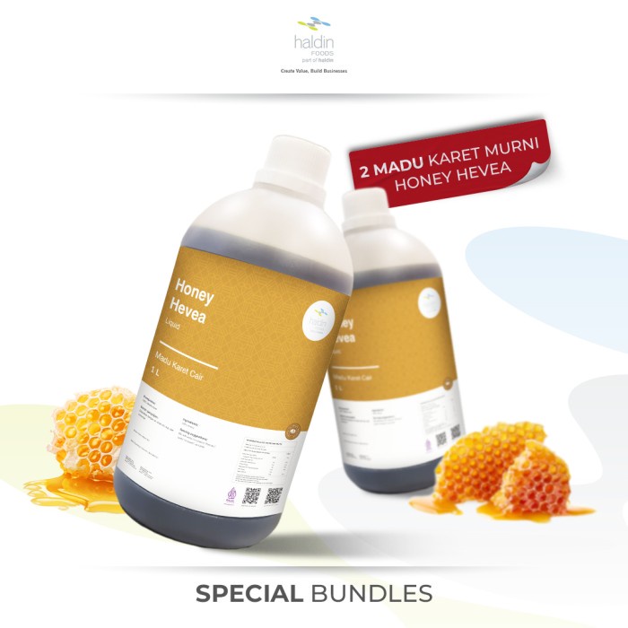 

Sale Terbatas Haldinfoods Hevea Madu Murni Tanpa Campuran 1 L X 2 Aman