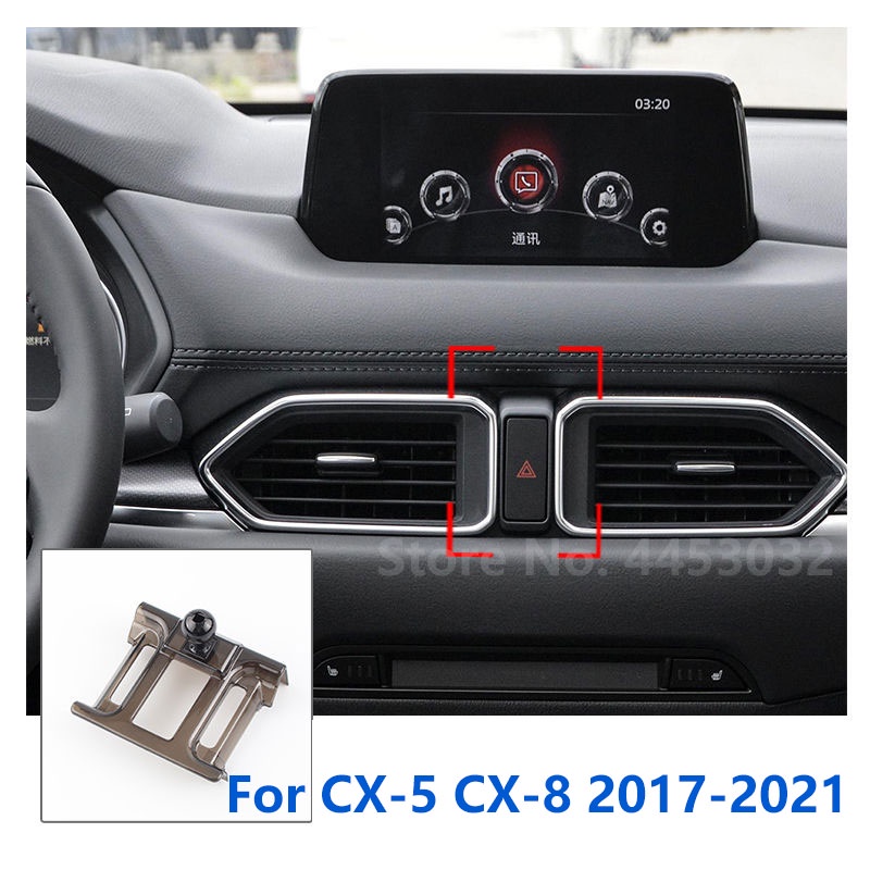 Car Phone Holder Mounts Special For Mazda Cx-5 Cx-8 Cx5 Gps Supporting Fixed Bracket Base 17Mm