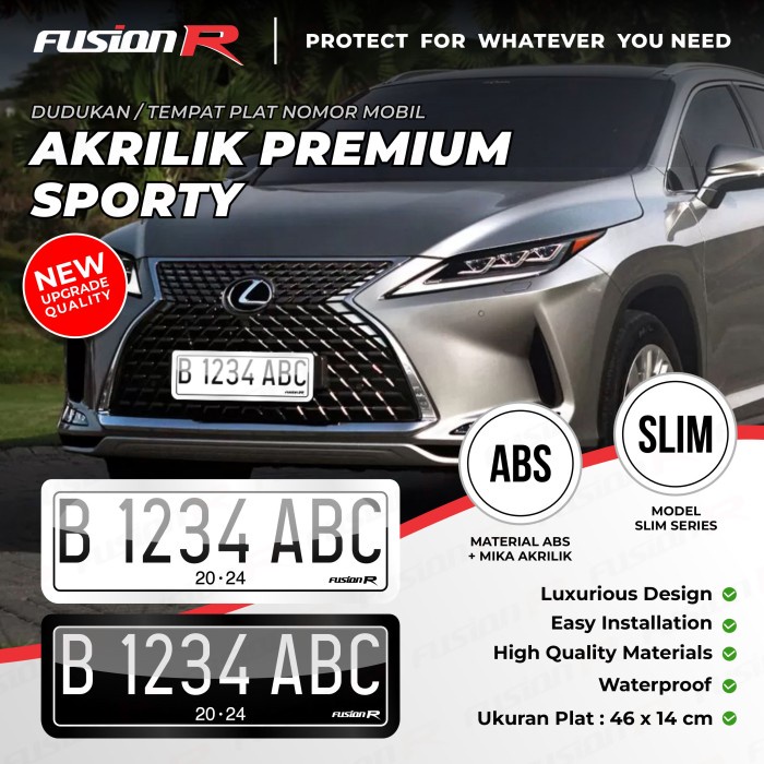 

PROMO DUDUKAN PLAT MOBIL / TEMPAT PLAT AKRILIK / TATAKAN PLAT AKRILIK MIKA