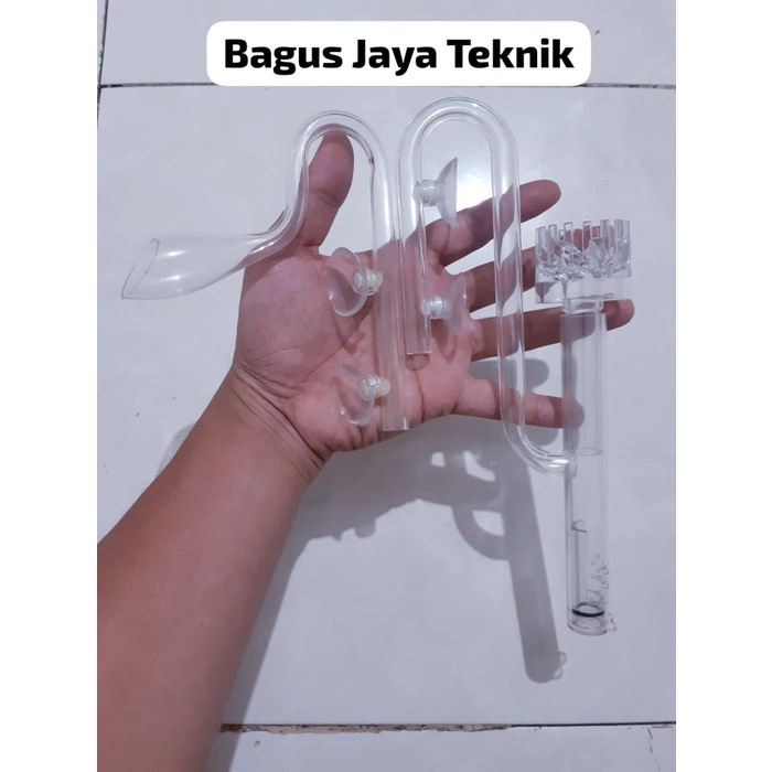 

SPECIAL Lily Pipe Kaca Akrilik Super Tebal 12/16 Aquascape