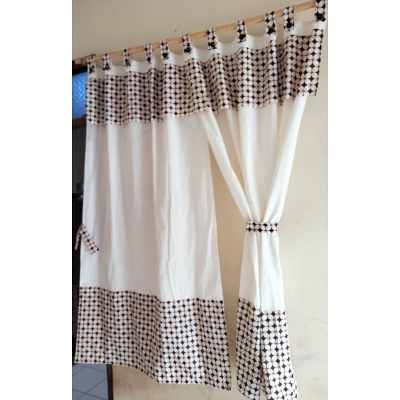 Gorden Blackout Kamar Termurah Bagus Aesthetic Premium X8A1 Estetik Modern Pintu Multifungsi Panjang