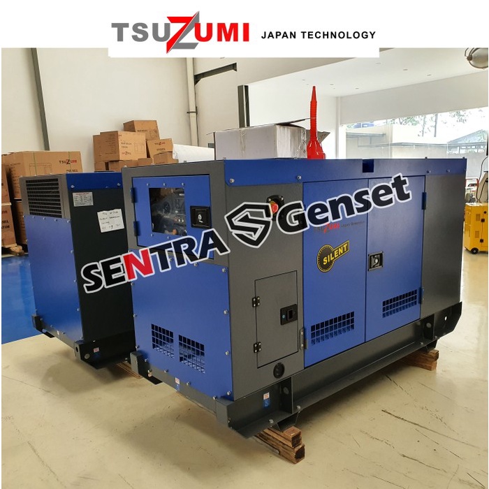 GENSET 25 KVA 3 PHASE. TSUZU TDG 25 JAPAN GENERATOR