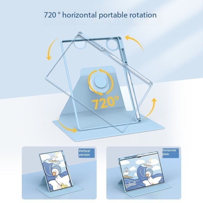 

TERBATAS Xiaomi mi pad 7 / 7 pro Flip akrilik rotary smart cover auto wake