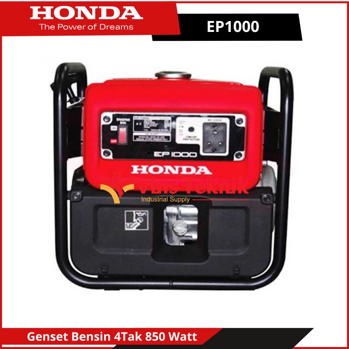 MESIN GENSET EP1000 HONDA GENERATOR EP 1000 850 WATT 850KVA
