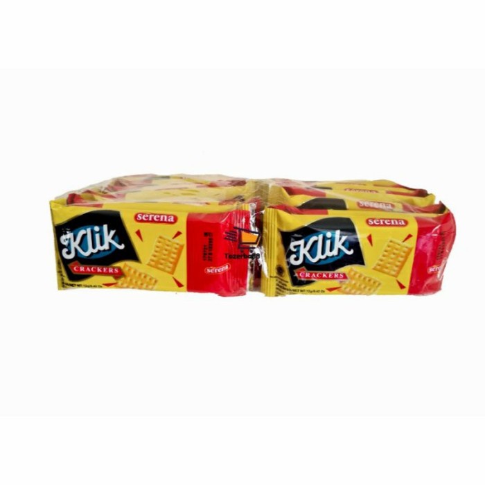 

JTTOP" BISKUIT SERENA KLIK CRACKERS ISI 20 PCS