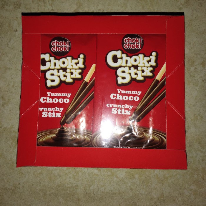 

JTTOP" CHOKI STIX 12 X 38 GRAM - CRUNCHY STICK CHOCOLATE