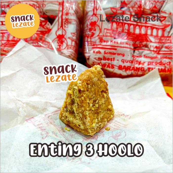 

JTTOP" ENTING GEPUK CAP KLENTENG 3 HOELOE / 3 HOOLO SALATIGA ISI 50 BIJI / ENTING KACANG HOELOE /