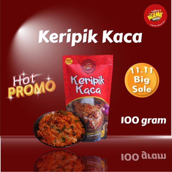 

JTTOP" 100 GRAM - KERIPIK KACA SINGKONG DAUN JERUK
