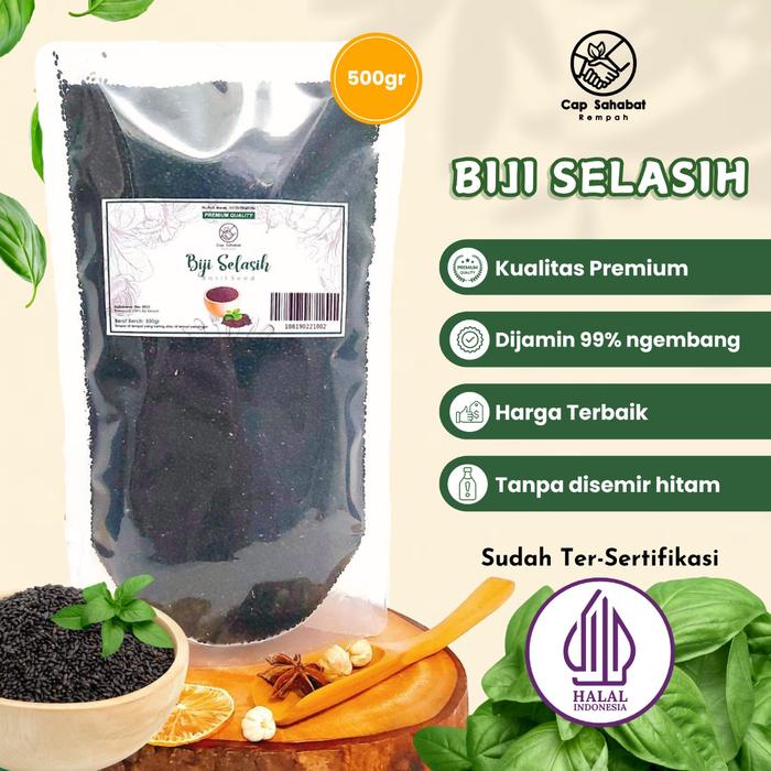 

500gr Biji Selasih / Basil Seeds