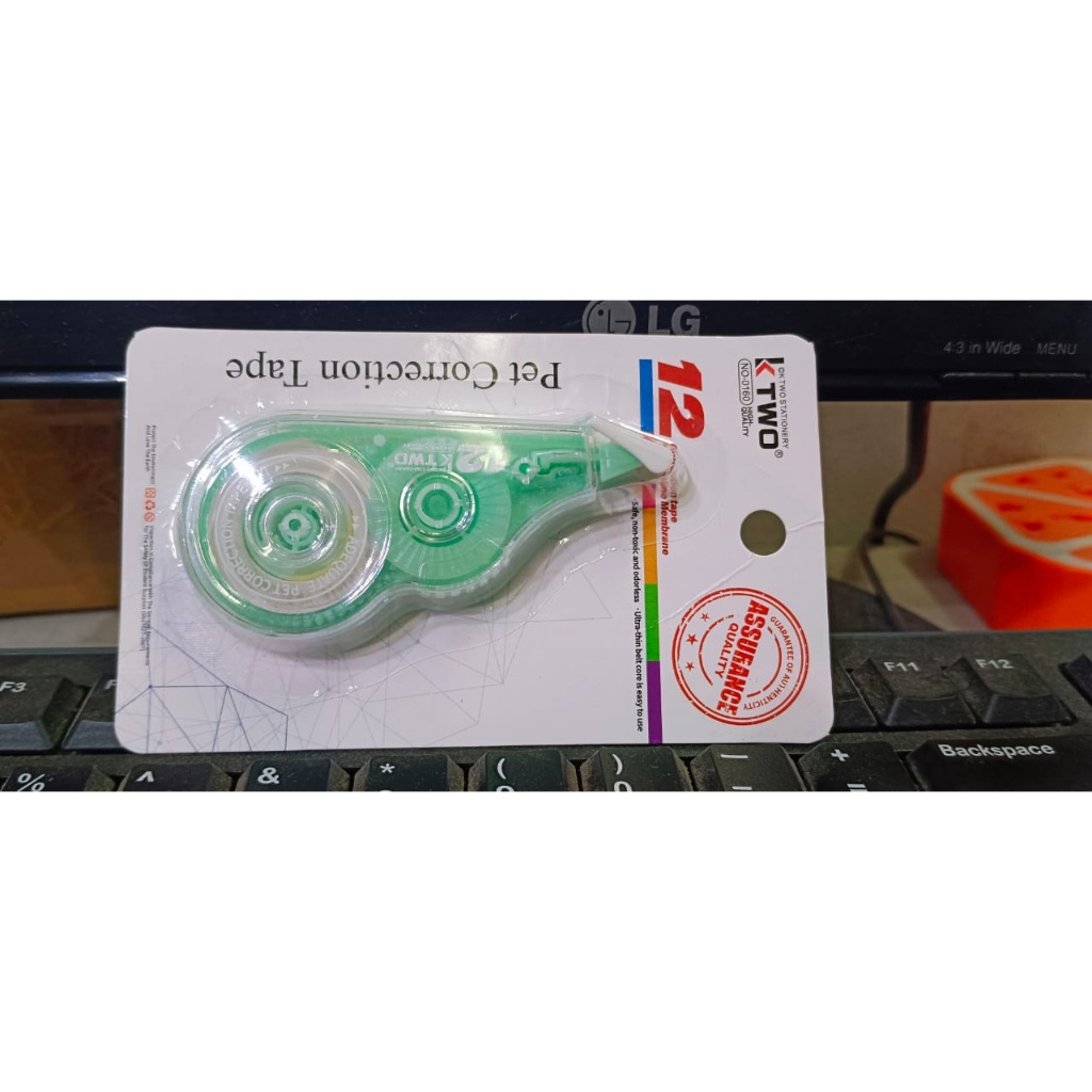 

Stipo Kertas / Tip-Ex / Correction Tape 12 K-Two Stationery Murah