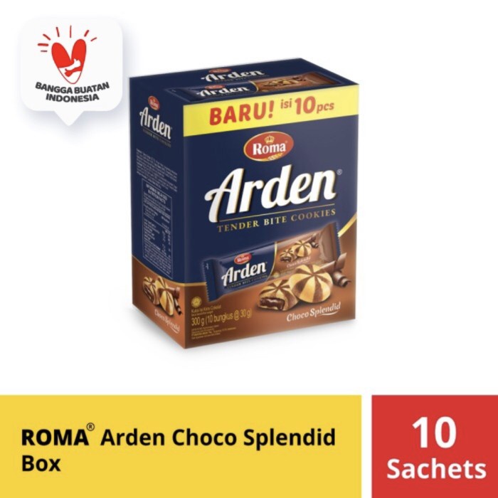 

JTTOP" ROMA ARDEN CHOCO SPLENDID (1 BOX ISI 12 PCS+1 PCS)