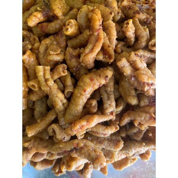

JTTOP" KRIPSUS AYAM 250 GR/KRIPIK USUS PEDAS&ORIGINAL 250GR