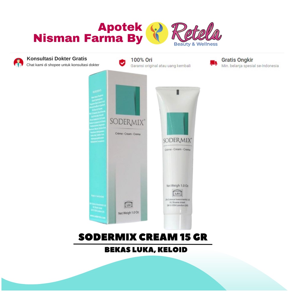 SODERMIX CREAM 15GR / KELOID