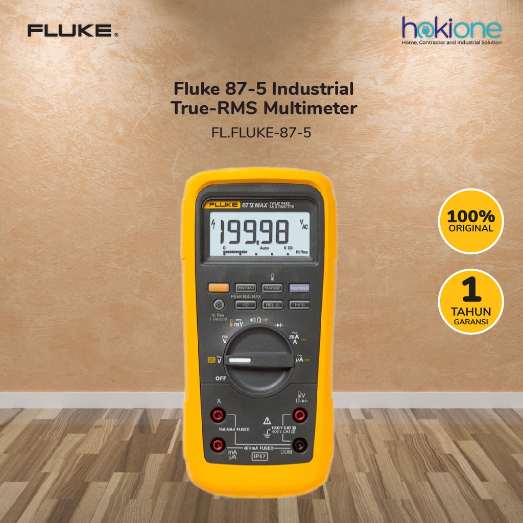 Fluke 87V Industrial True-RMS Multimeter