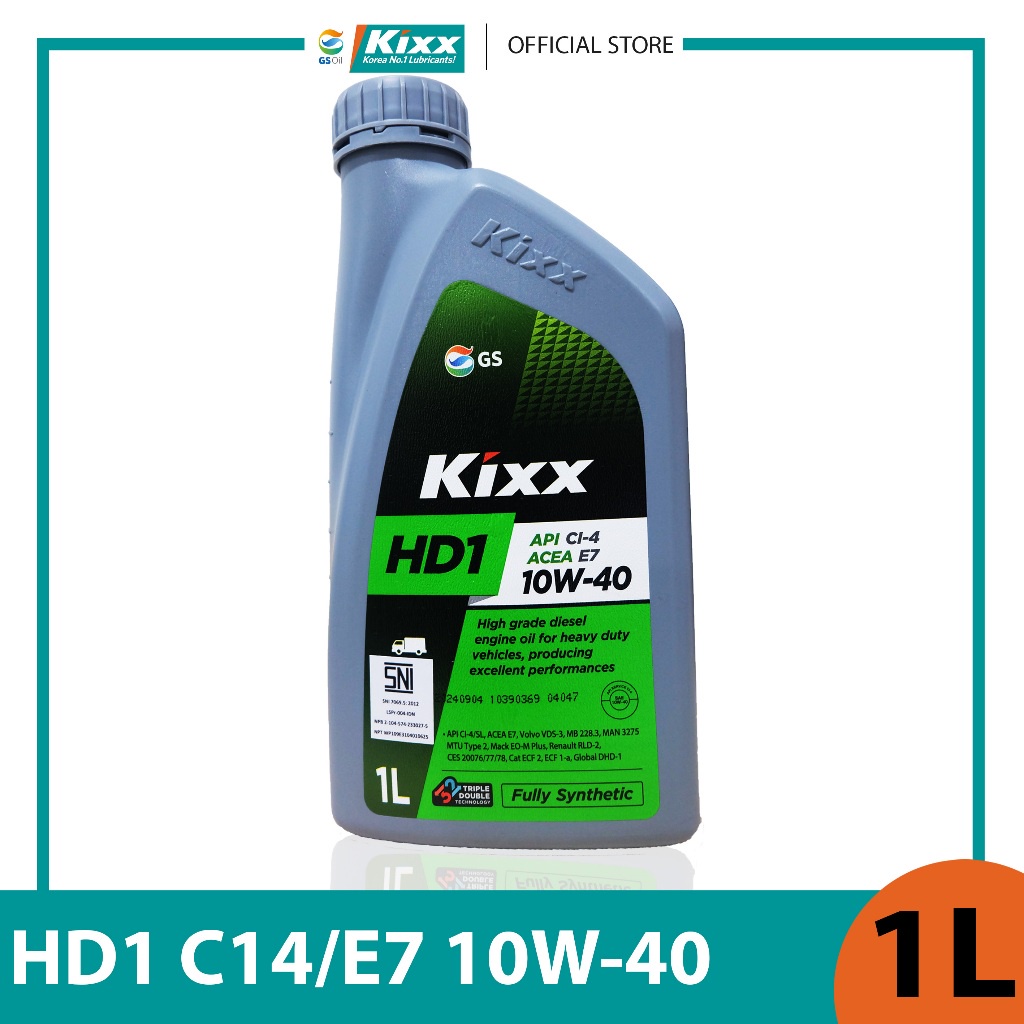 KIXX - HD1 CI-4 10W-40 Fully Synthetic 1 Liter