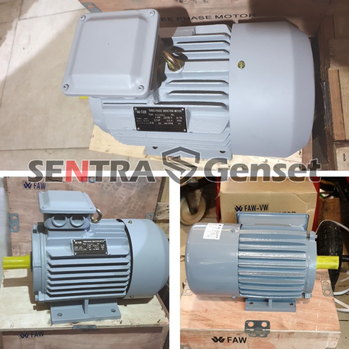 Paling Baik Dinamo 2 Hp 1 Phase. Elektromotor 2 Hp 1 Phase. Faw. Full Tembaga