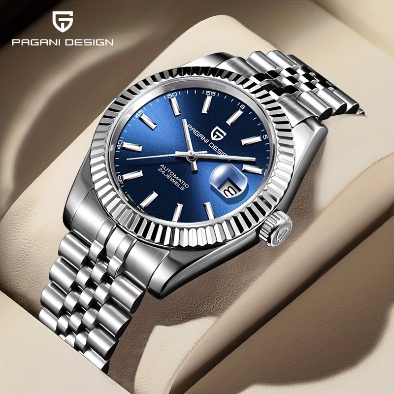 Pagani Design Men Mechanical Watch Luxury Automatic Watch Sport Stainless Steel 100M Waterproof