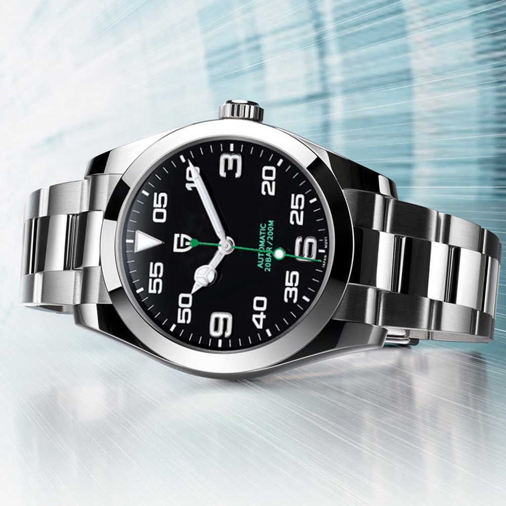 Pagani Design 40Mm New Men Mechanical Wristwatch Luxury Sapphire Glass Automatic Watches Men'S