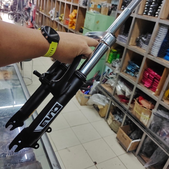Suspensi Fork Depan Mtb 20 In Avand Coil Evo Avand T100 Evo Disk #Gratisongkir