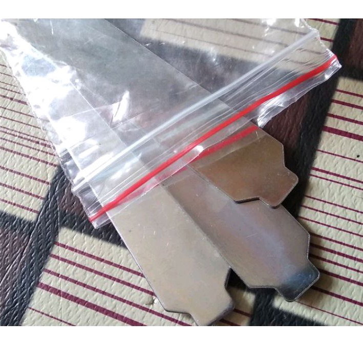 

1PAK / 3 Pics Plat Rapid Stainless - Sparepart Hekter Tembak & Mesin Rapid Tembak R23