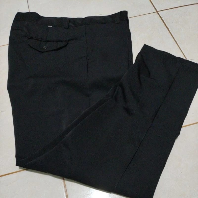 Gratis Ongkir Seragam Safari Hitam Satpam Dinas Set Seragam Kerja Bahan Tebal Premium Seragam