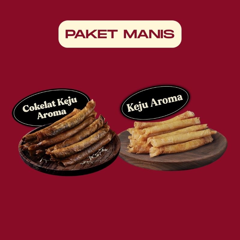 

(READY) LOKASAJI - PAKET MANIS COKELAT KEJU AROMA & KEJU AROMA WE!