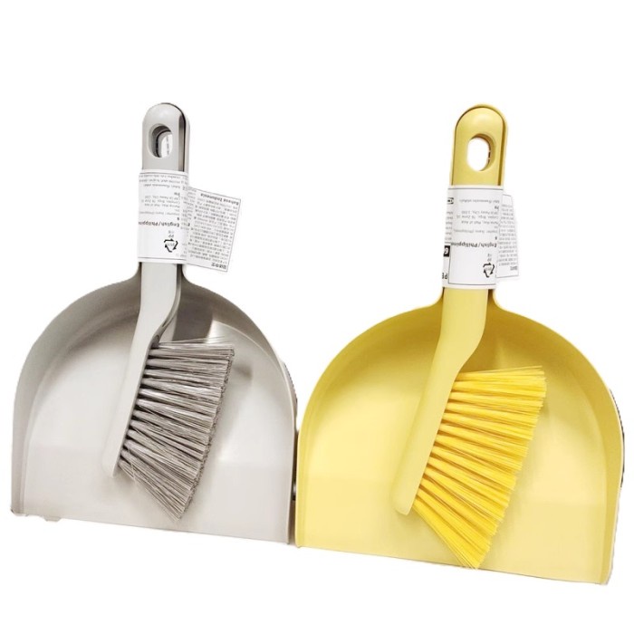 A536 - Set Sapu Pengki Lantai Mobil Premium Set Dust Pan Brush