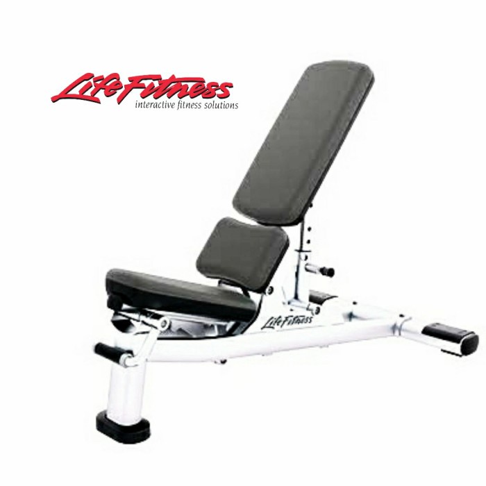 Life Fitness Adjustable Bench Second Kondisi 90%