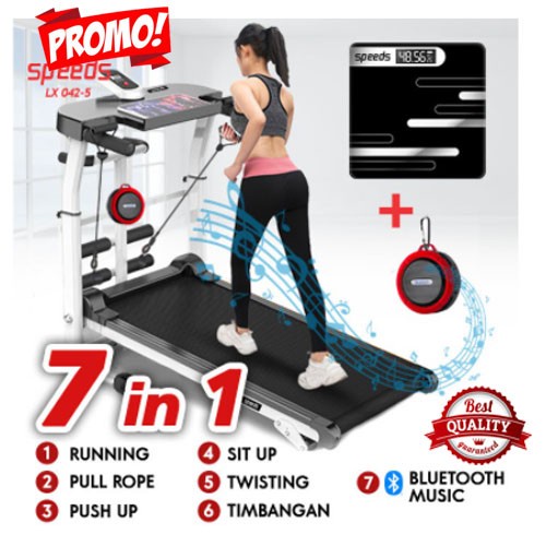 Treadmill Manual Multifungsi Olahraga Fitness Gym Speeds Original