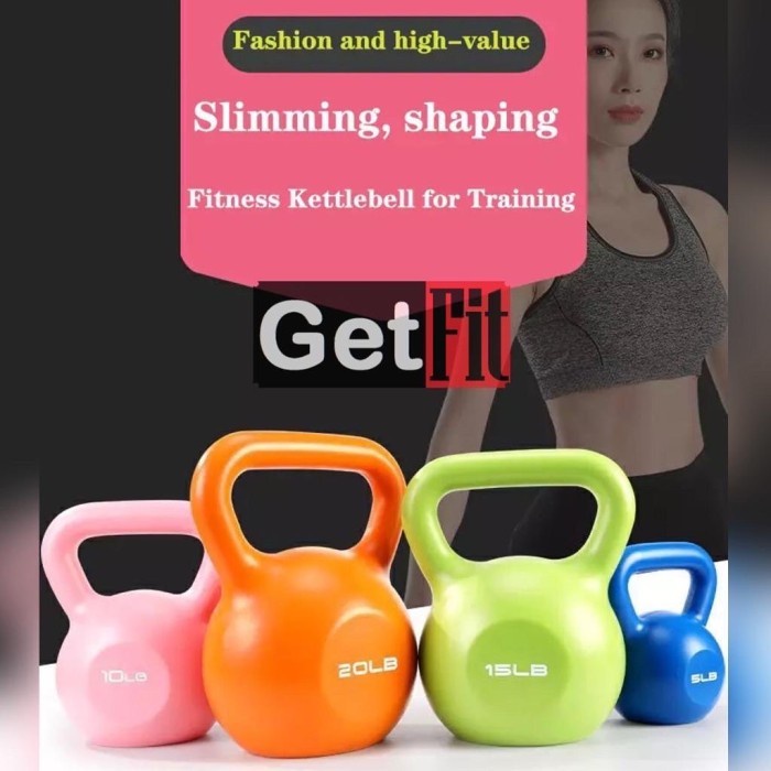 Kettlebell High Quality / Kettlebell kualitas tinggi 20lbs /Kettlebell
