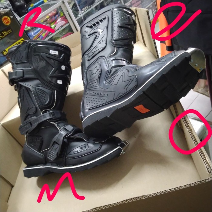 Sepatu Trail New Mx Rnl Trabas Enduro Cross Adventure Boots