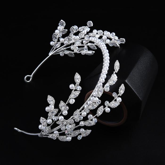 HEADPIECE BANDO SOFIA PENGANTIN AKSESORIS KEPALA WEDDING HIJAB BRIDE