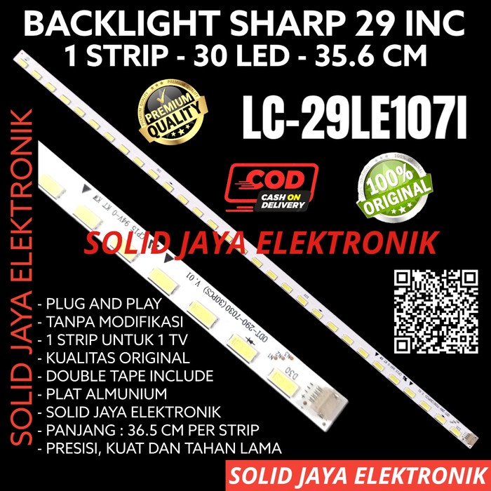 JTTOP" BACKLIGHT LED TV SHARP 29 IN LC 29LE507 29LE507I 29LE5071 LAMPU BL SMD