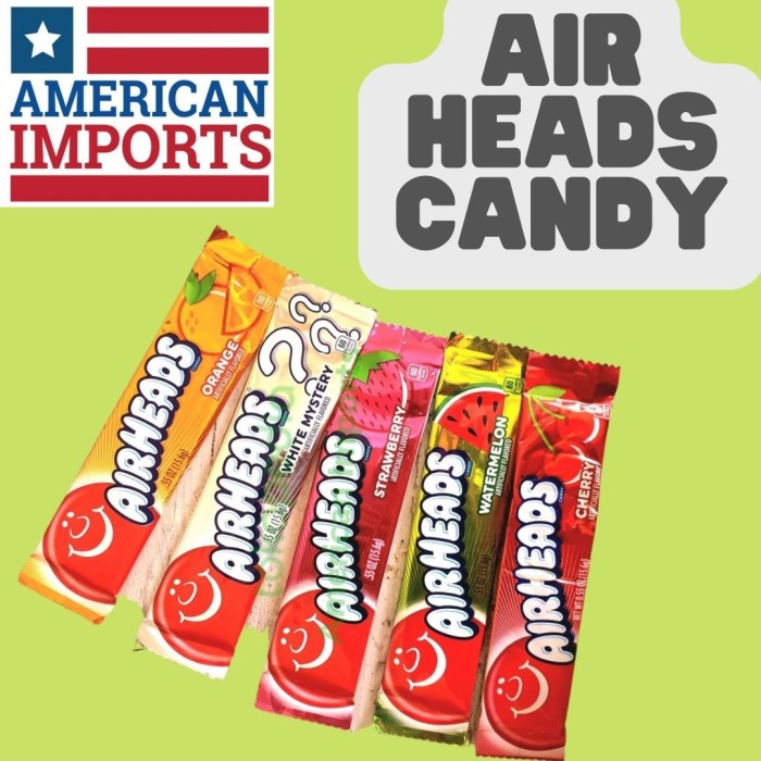 

Usa Airheads Air Heads Candy - 15.6G - Pilih Variant