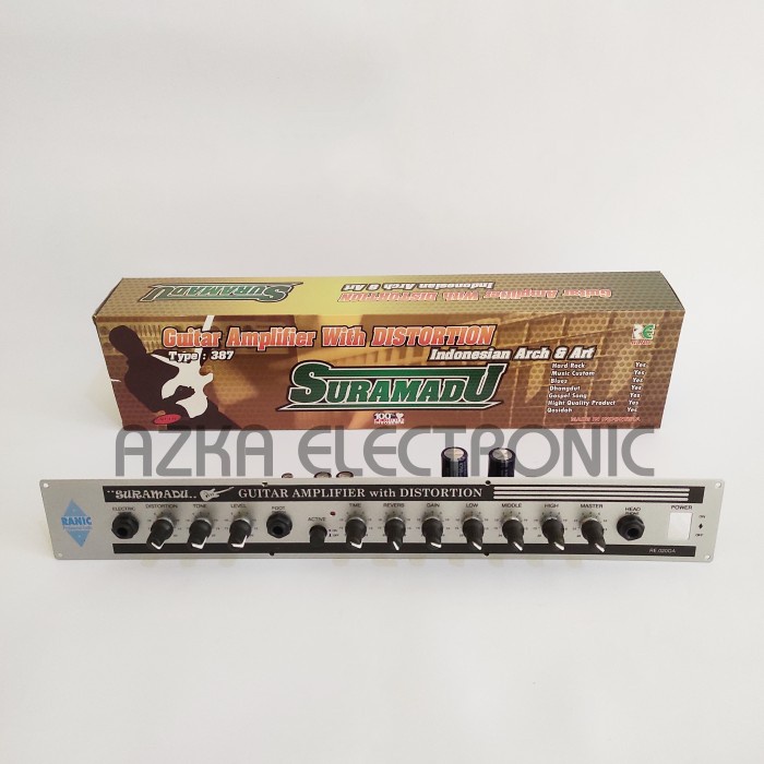 KIT GUITAR GITAR AMPLIFIER WITH DISTORSION SURAMADU