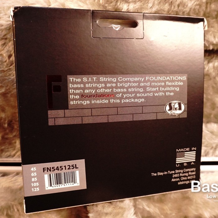 FOUNDATION BASS STRINGS 5STRINGS NICKEL WOUND