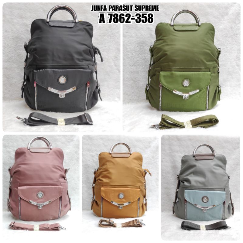 TAS RANSEL JUNFA 7862-358 MUAT LAPTOP 14INC -KwalitasGan