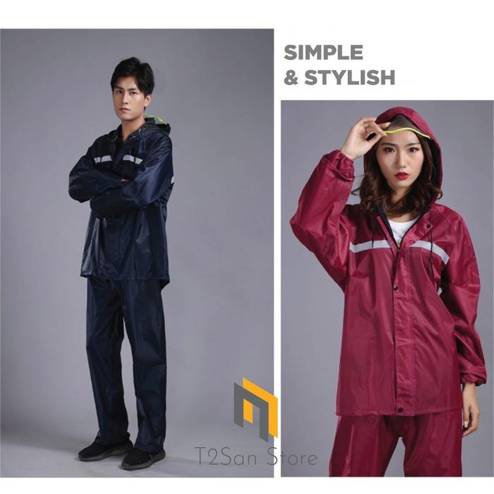 Jas Hujan Import Uni / Raincoat Preum Quality