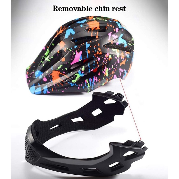 Helm Push Bike Anak Full Face Helm Pushbike Balance Bike Helm Sepeda -Gratisongkir