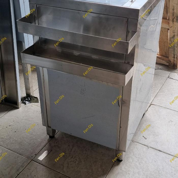 Ice bin / Tempat Es Batu / Ice Box Stainless Steel