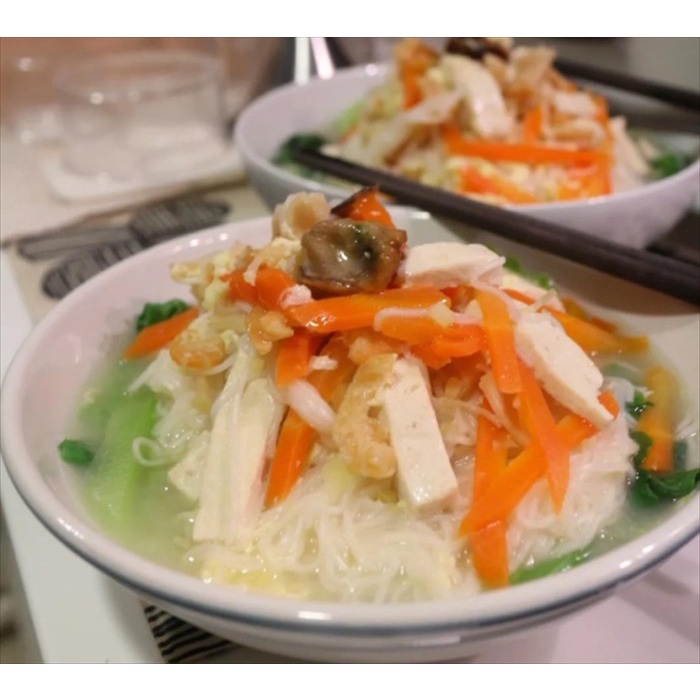 

Promo Terbatas Mee Suah / Misoa / Misua Amoy Flour Vermicelli Xian Tou Mie Vegan 300G Aman
