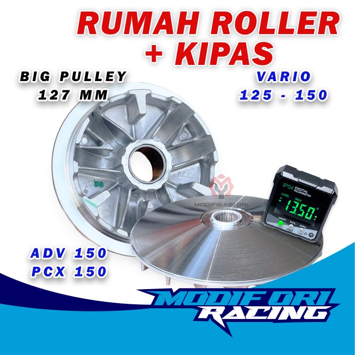 PNP- PULLEY NMAX 127 MM - Pnp Vario 125-150 Big Pulley PCX-ADV 150 bubut