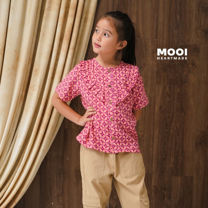 Mooi Atasan Batik Anak Perempuan Sarayu Batik Top