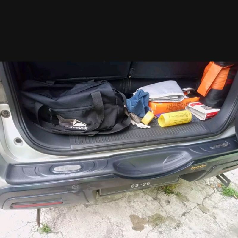 sill plate silplate bagasi belakang mobil daihatsu terios lama tahun 2007 sampai 2017 plastik 2008