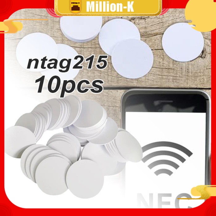 

Ready- NFC Ntag215 NFC Tag Coin Untuk Socialmedia Network Dan Link Url